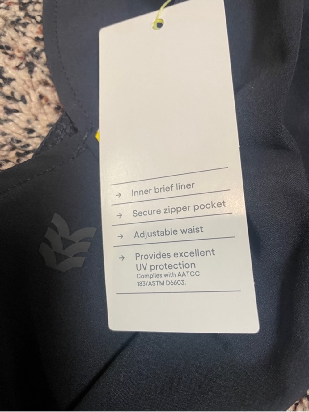 JoyLab Woven High Rise Black Layered 3” Active Casual Shorts Size XL | NWT - Picture 8 of 9
